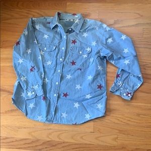 Bill Blass Women’s PM Patriotic Casual Shirt